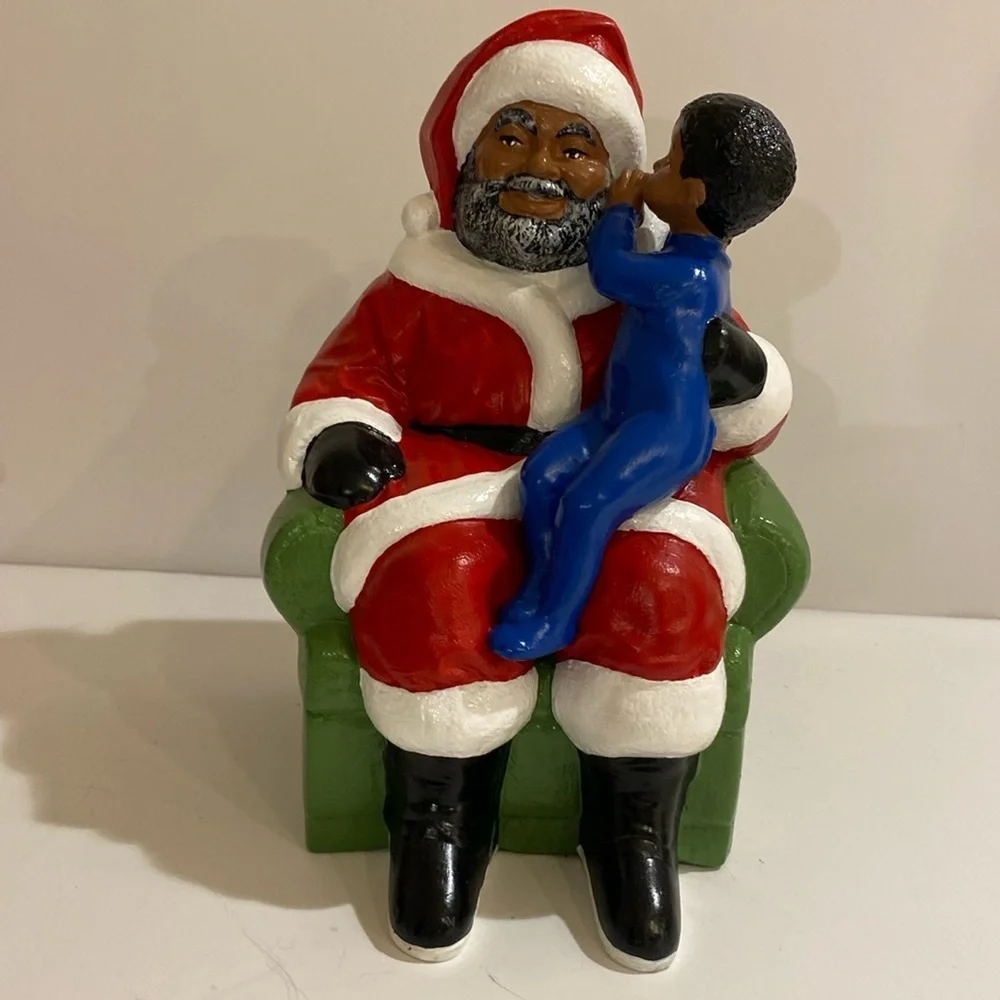 Ceramic Santa “Christmas Wishes” (IM)